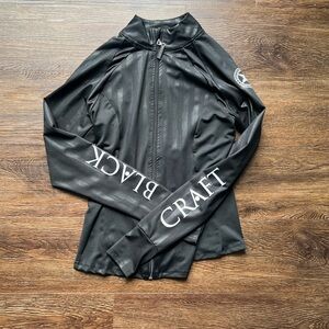 Blackcraft Cult Women’s Large Spirits of the Dead Black Gothic Running Jacket